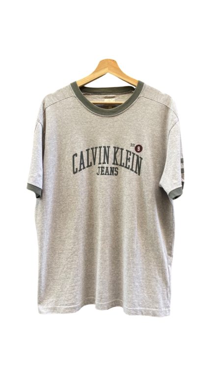 camiseta-marca-algodón-calvinklein-kingvintage