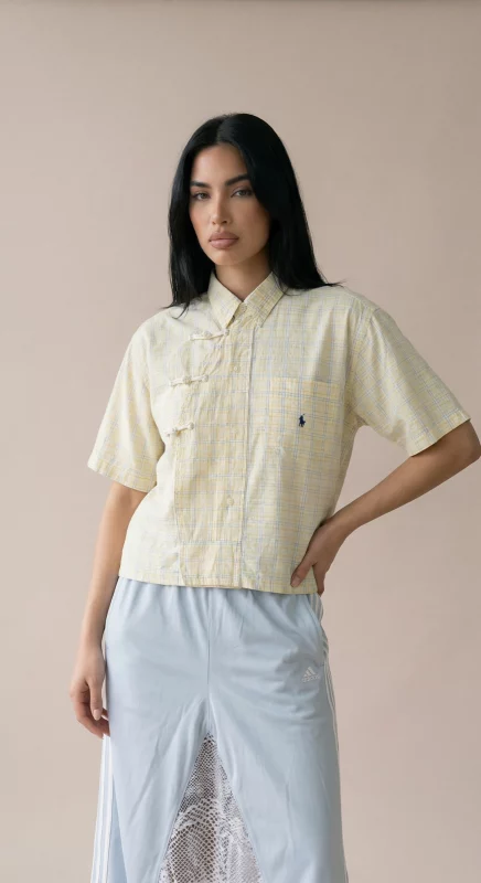 Camisa amarilla ralph lauren japo
