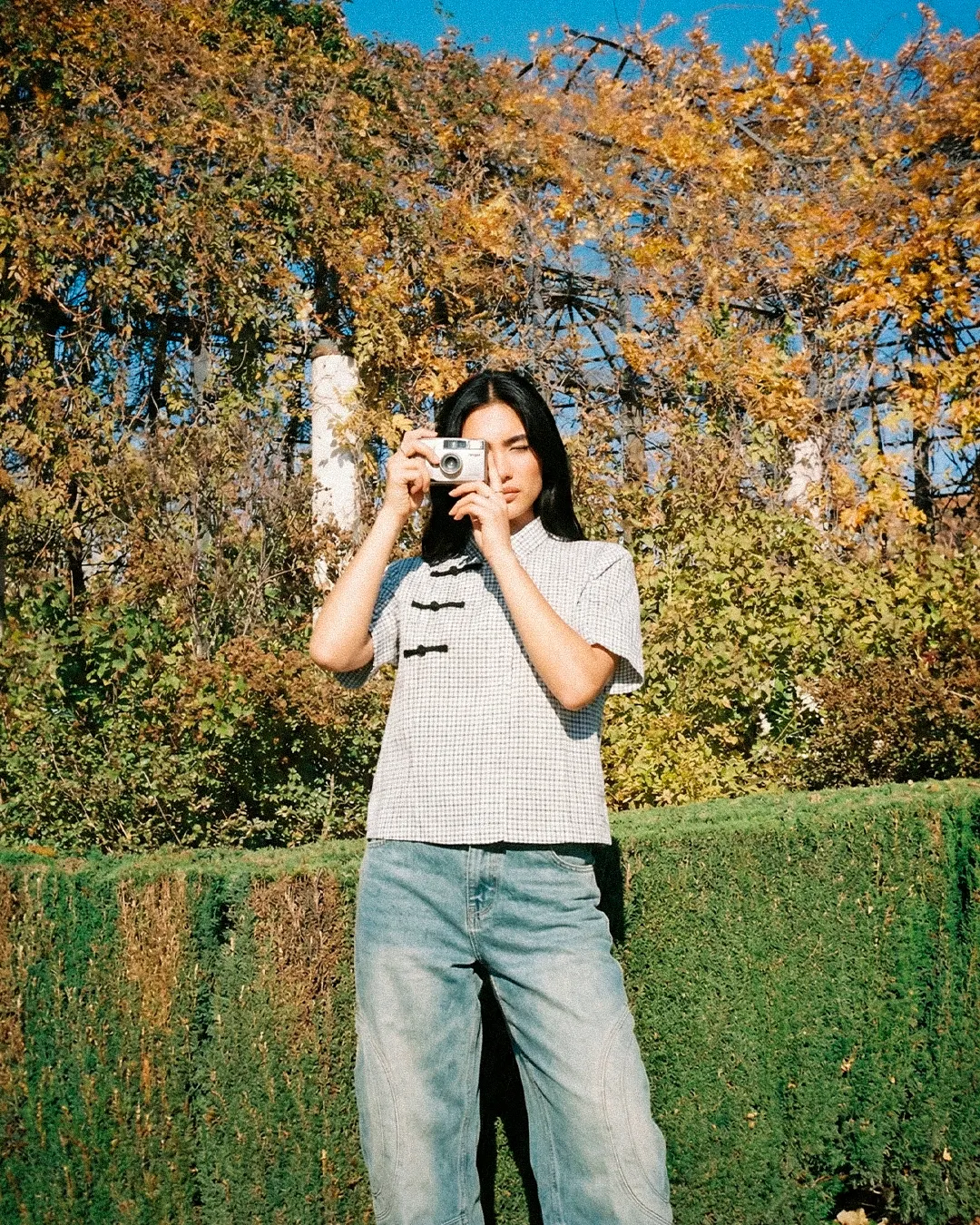 CAMISA CORTA JAPO CUADROS 6