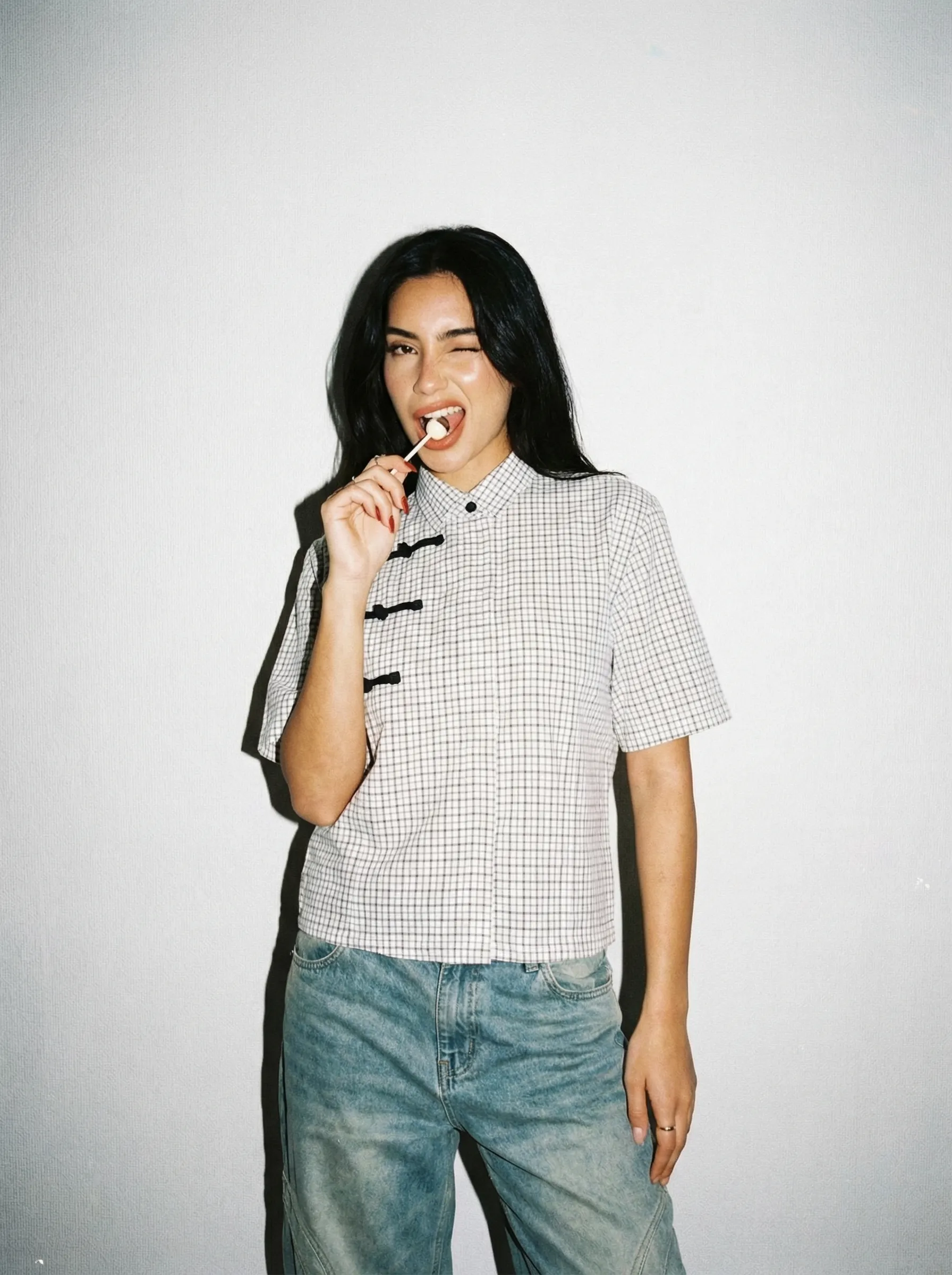 CAMISA CPRTA JAPO CUADROS 7