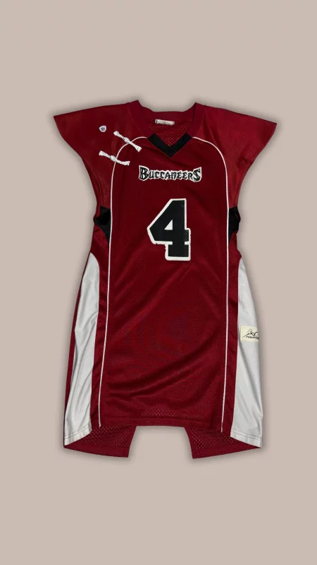 Vestido rojo rugby